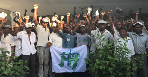 ICTSI workers in Malagasy, courtesy of ITF