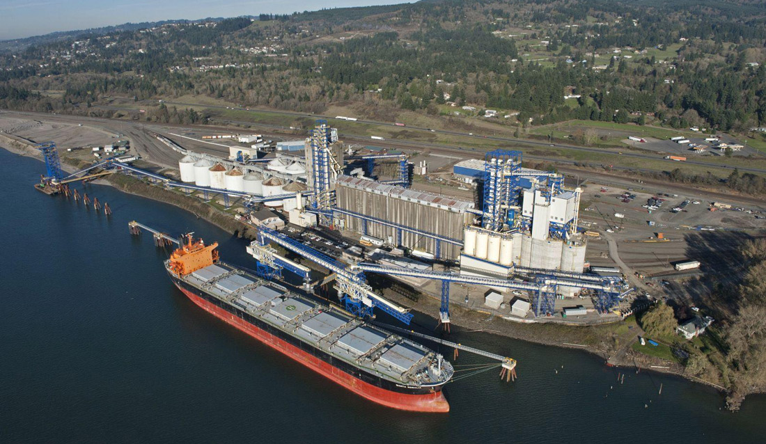 Port of Kalama sets soybean export record, salutes hardworking employees