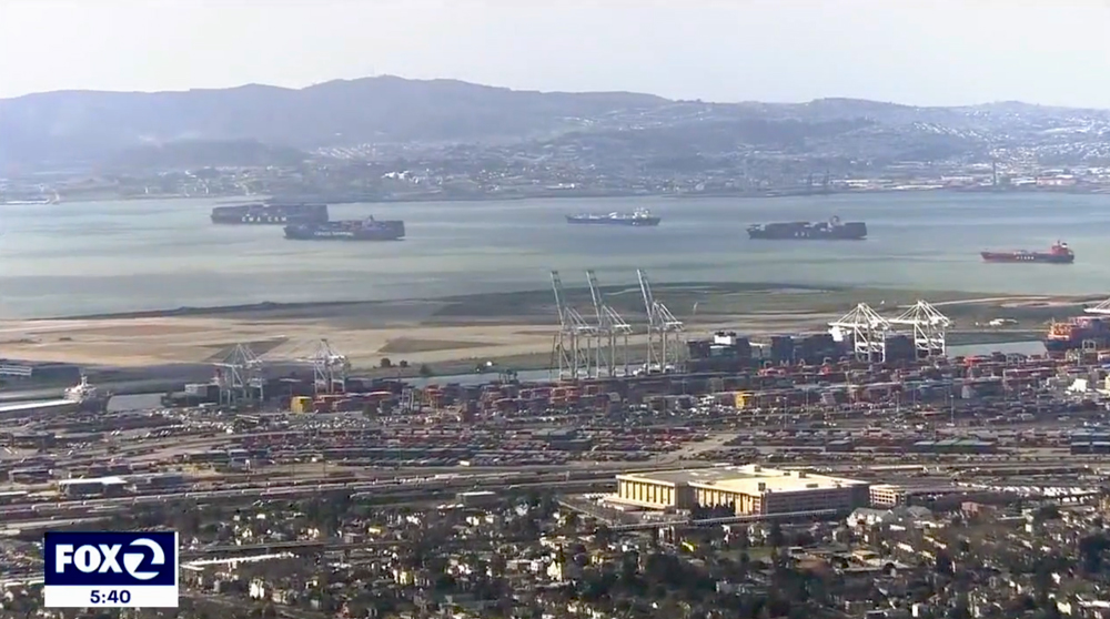 Congestion at the Port of Oakland part of worldwide issue