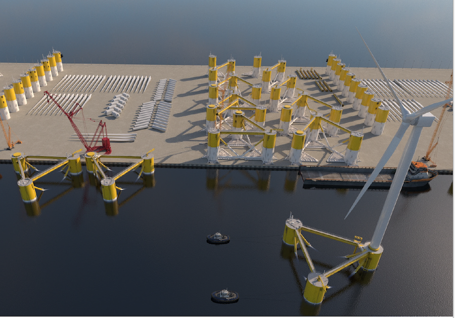 Port of Long Beach Proposes to Build Largest Offshore Wind Turbine Assembly Hub in USA