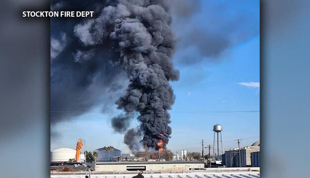 Fire destroys Port of Stockton warehouse